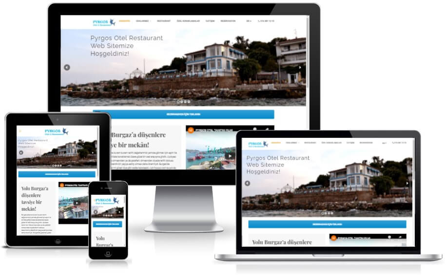 pyrgos otel web tasarım